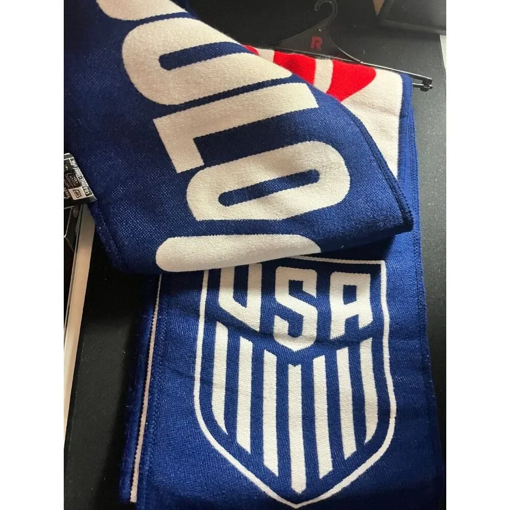 USA Soccer Scarf USMNT Only Forward Scarf Soccer New FIFA Futbal
